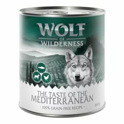 Wolf Of Wilderness "The Taste Of" 6 X 800 G 22 Wolf Of Wilderness "The Taste Of" 6 X 800 G -ZOOPLUS Verkäufe wow 800g tasteof mediterranean front 1000x1000 4