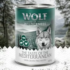 Wolf Of Wilderness "The Taste Of" 6 X 400 G