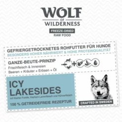 Wolf Of Wilderness "Icy Lakesides" Lamm, Forelle & Huhn -ZOOPLUS Verkäufe wow board benefits freesedried icylakesides de 1000x1000 9