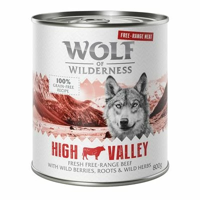Sparpaket 12 X 800 G Wolf Of Wilderness "Freiland-Fleisch" 4 Sparpaket 12 X 800 G Wolf Of Wilderness "Freiland-Fleisch" – Bild 2