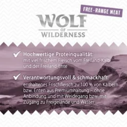 Sparpaket 12 X 800 G Wolf Of Wilderness SENIOR "Freiland-Fleisch" 16 Sparpaket 12 X 800 G Wolf Of Wilderness SENIOR "Freiland-Fleisch" -ZOOPLUS Verkäufe wow freerange wet board senior wildhills 1000x1000 de 3