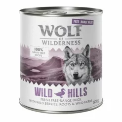 Sparpaket 12 X 800 G Wolf Of Wilderness "Freiland-Fleisch" 18 Sparpaket 12 X 800 G Wolf Of Wilderness "Freiland-Fleisch" -ZOOPLUS Verkäufe wow freerange wildhills 800g 1000x1000 4 1