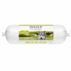 Sparpaket Wolf Of Wilderness Adult 24 X 400 G - Wurst -ZOOPLUS Verkäufe wow sausage greenfields 400g 1000x1000 3