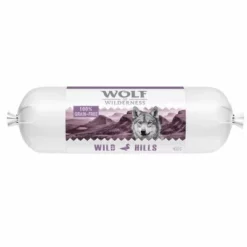 Sparpaket Wolf Of Wilderness Adult 24 X 400 G - Wurst -ZOOPLUS Verkäufe wow sausage wildhills 400g 1000x1000 3