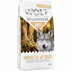2 X 12 Kg Wolf Of Wilderness "Soft & Strong" - Getreidefrei -ZOOPLUS Verkäufe wow soft gnarledoaks frontright 12kg 1000x1000 1 6