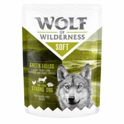 Wolf Of Wilderness Adult 6 X 300 G - Pouch -ZOOPLUS Verkäufe wow soft greenfields 300g 1000px 8