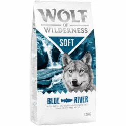 2 X 12 Kg Wolf Of Wilderness "Soft & Strong" - Getreidefrei -ZOOPLUS Verkäufe wow soft relaunch blueriver frontright 1000x1000 8