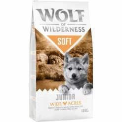 2 X 12 Kg Wolf Of Wilderness "Soft & Strong" - Getreidefrei -ZOOPLUS Verkäufe wow soft relaunch junior wideacred frontright 1000x1000 5