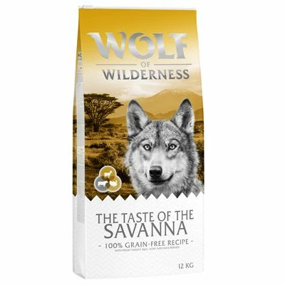 Wolf Of Wilderness "The Taste Of The Savanna" Rind, Truthahn & Ziege - Getreidefrei 3 Wolf Of Wilderness "The Taste Of The Savanna" Rind, Truthahn & Ziege - Getreidefrei