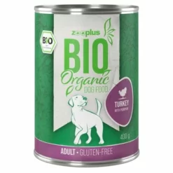Sparpaket Zooplus Bio Adult 12 X 400 G -ZOOPLUS Verkäufe zooplus bio dog adult turkey 400g 1000x1000 8