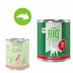 Zooplus Bio Adult Rind Mit Apfel -ZOOPLUS Verkäufe zooplusbio 800 g before after dog beef 4
